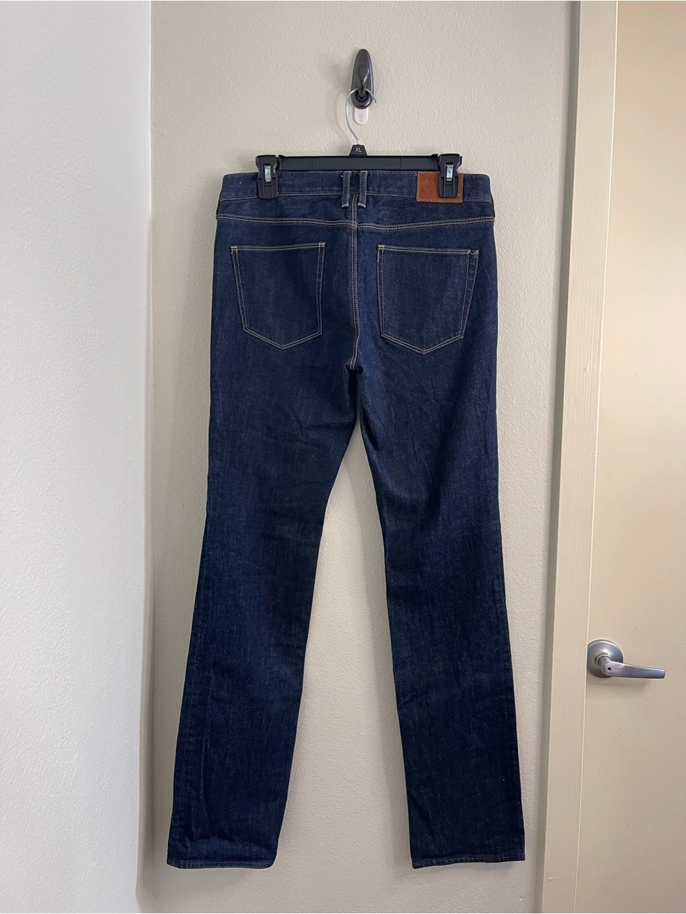 Madewell Women’s Rail Straight Jeans in Dark Wash Size 29X34 Tall